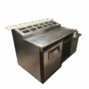 Mesa fría de 1 puerta 110v