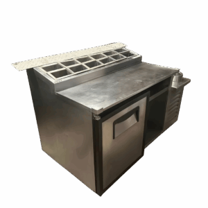 Mesa fría de 1 puerta 110v